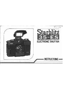 Starblitz 35 ES manual. Camera Instructions.